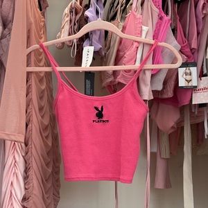 playboy crop top